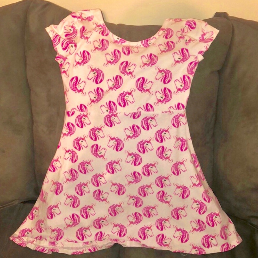 Unicorn Girls Dress size 10/12